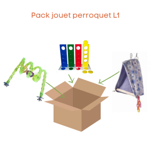 Pack jouet perroquet L1